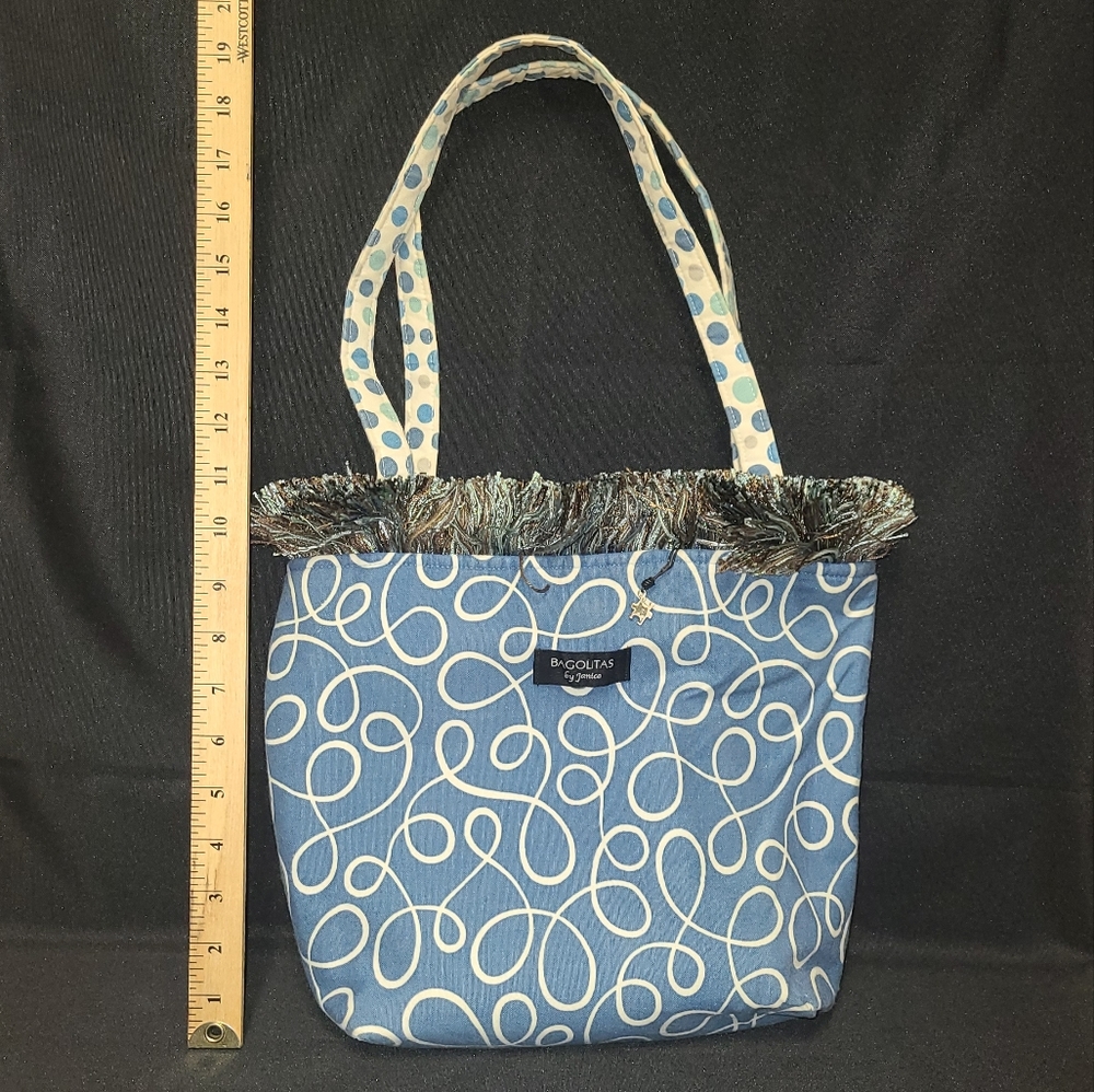 Bagolitas by Janice Blue Canvas Tote